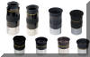 equipment list page image-eye pieces - meade - super plossil series 4000 eyepieces6.4mm,  9.7mm,  12.4mm,  15mm,  20mm,  26mm,  32mm,  40mm-width=290 height=188