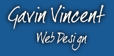 image of gavin vincent web design logo